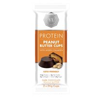 Youthful Living Protein Peanut Butter Cups with added Collagen